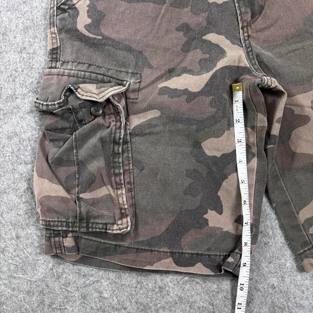 Gap Shorts Mens 30 Green Camo Cargo Army Utility Summer Casual Skate Punk - Picture 4 of 6